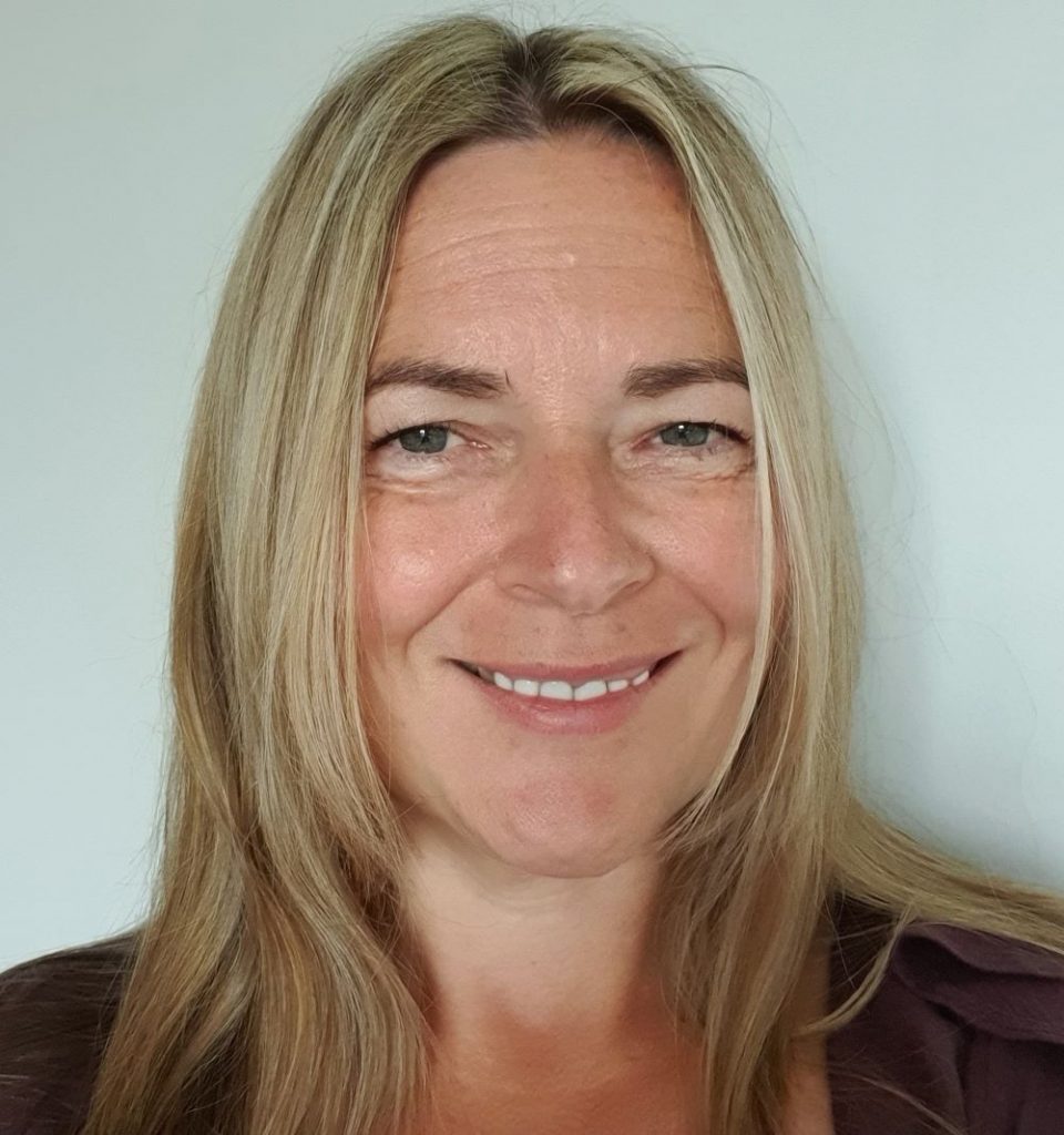 Catriona Morrison smiling to the camera